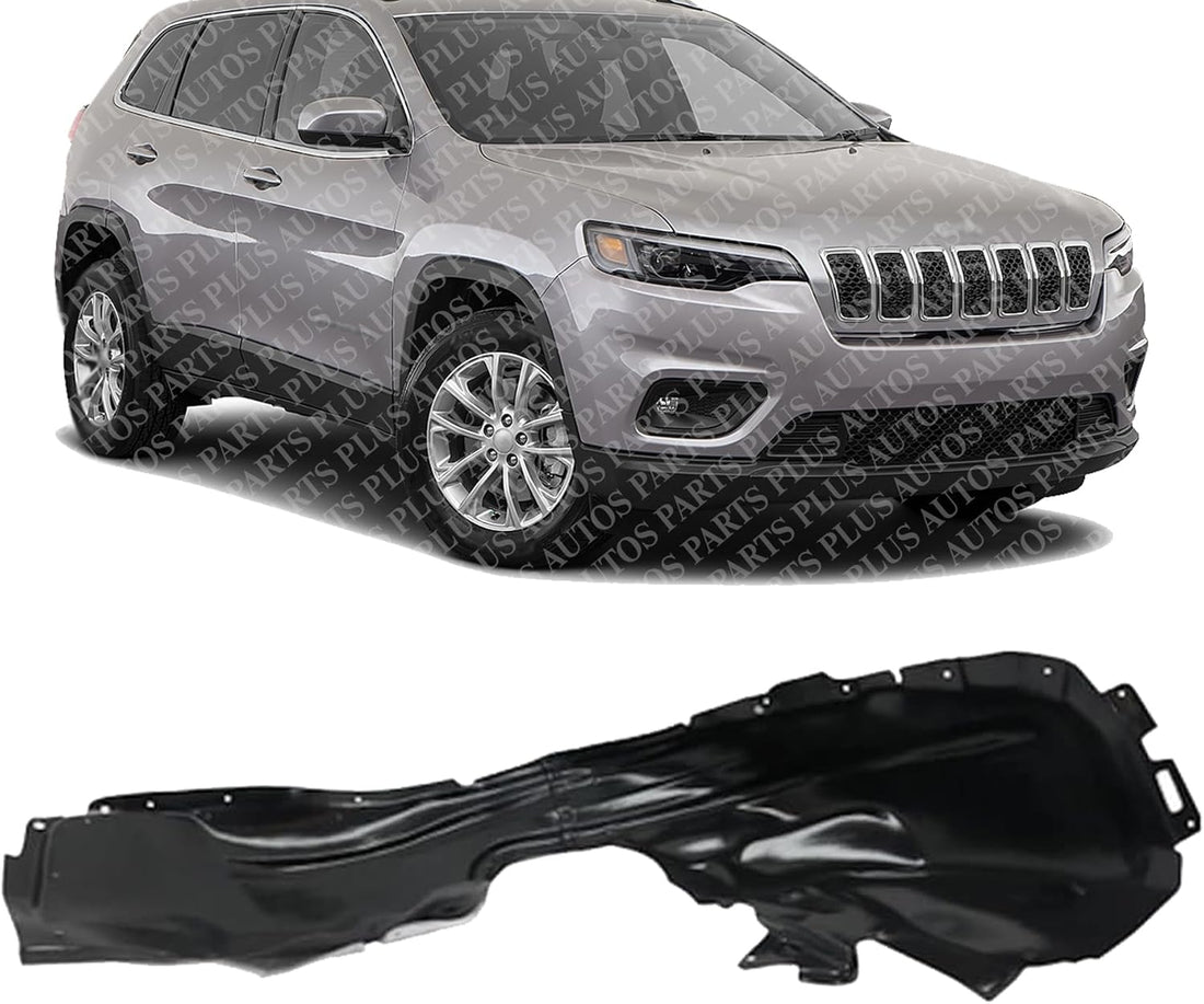 Front Fender Liner Right Passenger Side Direct Replacement Compatible With 2019-2023 Jeep Cherokee CH1249201 68287922AC 68287926AC
