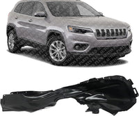 Front Fender Liner Right Passenger Side Direct Replacement Compatible With 2019-2023 Jeep Cherokee CH1249201 68287922AC 68287926AC
