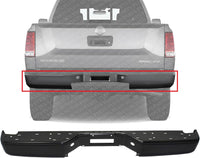 Step Bumper Face Bar Only With Pad Provision Without Mounting Bracket Primed Steel Direct Replacement Compatible With 2007-2015 Nissan Titan NI1102152 850309FM0B