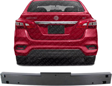 Rear Bumper Reinforcement Steel Direct Replacement Compatible With 2013-2019 Nissan Sentra NI1106176 H50323SHMH