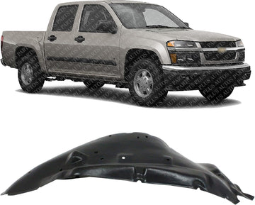 Front Outer Section Fender Liner Right Passenger Side Direct Replacement Compatible With 2004-2012 Chevrolet Colorado/GMC Canyon GM1249187 20940398