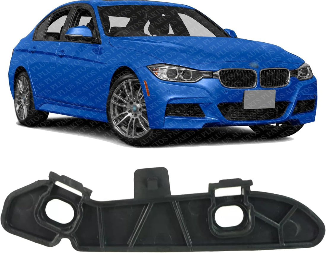 Front Bumper Reinforcement Bracket Right Passenger Side Direct Replacement Compatible With 2012-2019 BMW 3-Series BM1043105 51117279712