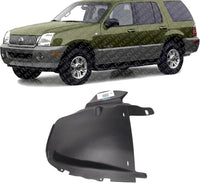 Front Section Fender Liner Left Driver Side Direct Replacement Compatible With 2002-2005 Ford Explorer/Mercury Mountaineer FO1248117 4L2Z16D073BA