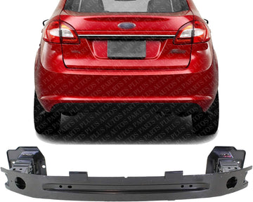 Rear Bumper Reinforcement Direct Replacement Compatible With 2011-2019 Ford Fiesta FO1106353 AE8Z17906A