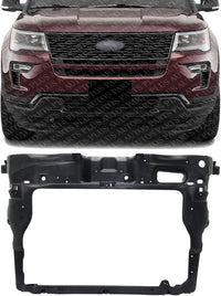 Front Radiator Support Plastic Direct Replacement Compatible With 2016-2019 Ford Explorer FO1225235 FB5Z16138A