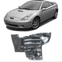 Front Engine Splash Shield Under Cover Left Driver Side Direct Replacement Compatible With 2000-2005 Toyota Celica TO1228132 5140920120