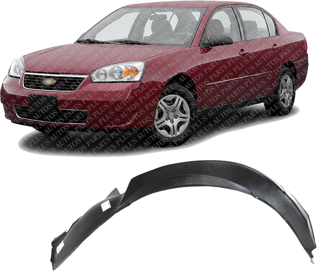 Front Fender Liner Left Driver Side Direct Replacement Compatible With 2004-2008 Chevrolet Malibu GM1248140 15882054