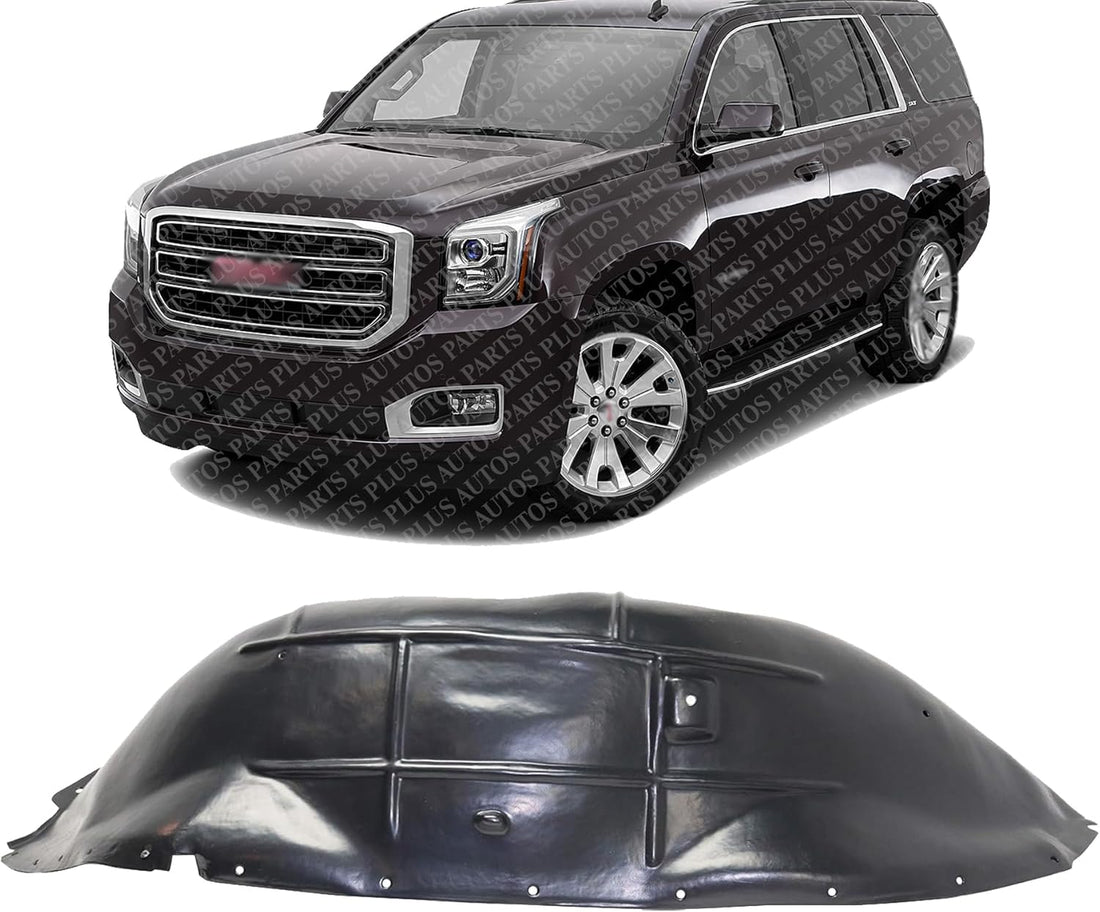 Front Fender Liner Left Driver Side Direct Replacement Compatible With 2015-2020 GMC Yukon/XL GM1248246 22806318