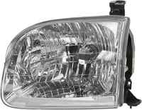 Set Of 2 Front Headlight Assembly Right Passenger & Left Driver Side Direct Replacement Compatible With 2003-2004 Toyota Tundra / 2001-2004 Sequoia TO2503144 TO2502144 811100C020