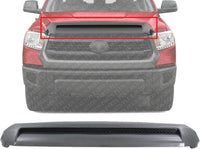 Front Hood Scoop Assembly Textured With Painted Gray Molding Direct Replacement Compatible With 2014-2021 Toyota Tundra TO1231101 761800C010