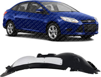 Front Fender Liner Right Passenger Side Direct Replacement Compatible With 2012-2018 Ford Focus FO1249150 AM5Z16102B