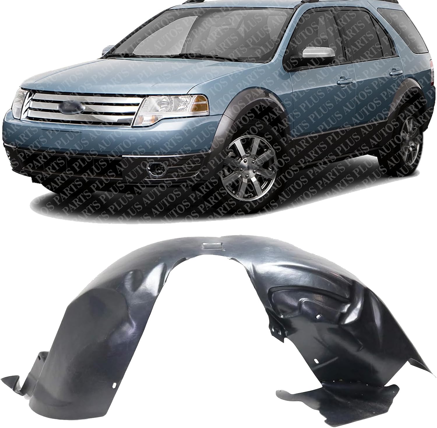 Front Fender Liner Left Driver Side Direct Replacement Compatible With 2008-2009 Ford Taurus/Mercury Sable FO1248132 8G1Z16103A