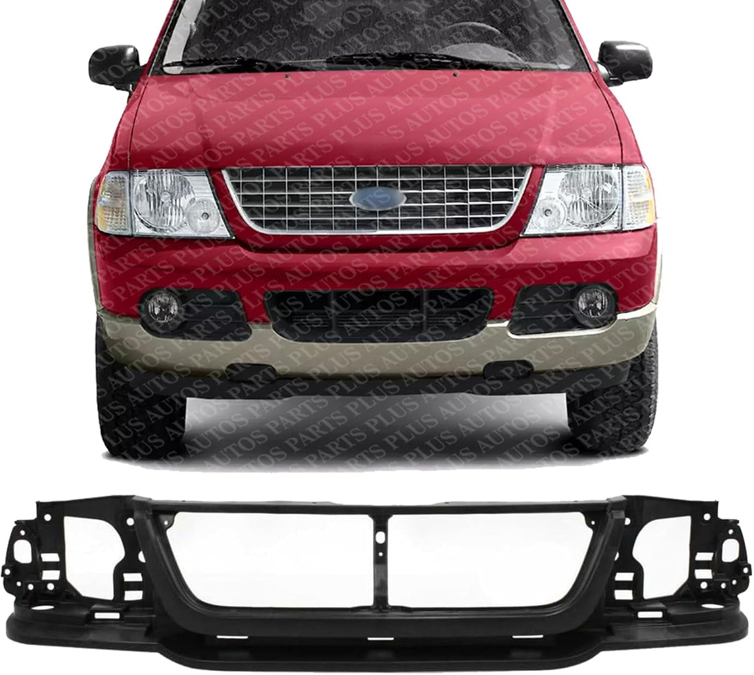 Front Grille Opening Header Panel Thermoplastic Direct Replacement Compatible With 2002-2005 Ford Explorer FO12211231L2Z8190AA
