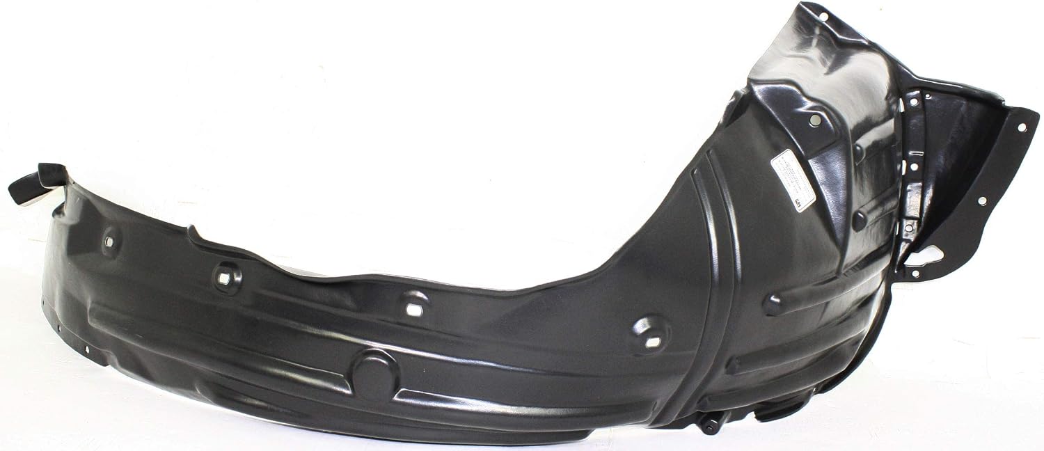 Front Fender Liner Left Driver Side Direct Replacement Compatible With 2012-2015 Honda Pilot HO1248153 74151SZAA50