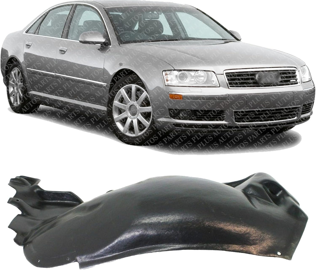 Front Fender Liner Rear Section Right Passenger Side Direct Replacement Compatible With 2004-2010 Audi A8 Quattro AU1249118 4E0821192F