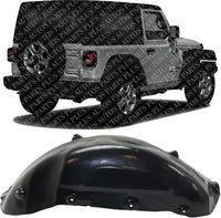 Rear Fender Liner Right Passenger Side Direct Replacement Compatible With 2018-2024 Jeep Wrangler CH1763104 68270816AD