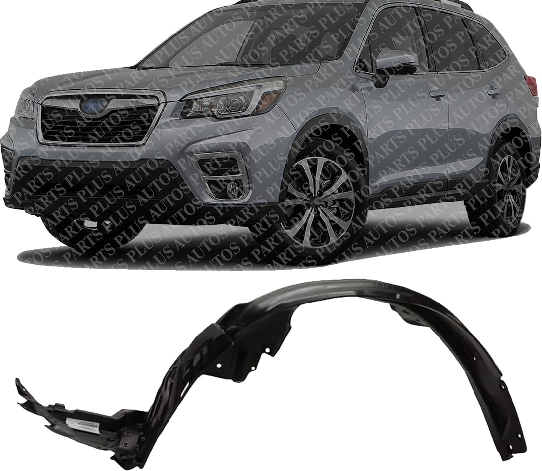 Front Fender Liner Left Driver Side Direct Replacement Compatible With 2019-2021 Subaru Forester SU1248132 59110SJ030