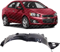 Front Fender Liner Right Passenger Side Direct Replacement Compatible With 2013-2016 Chevrolet Sonic GM1249241 95316105