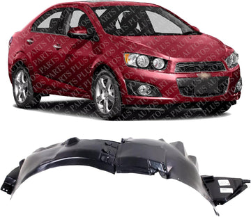 Front Fender Liner Right Passenger Side Direct Replacement Compatible With 2013-2016 Chevrolet Sonic GM1249241 95316105
