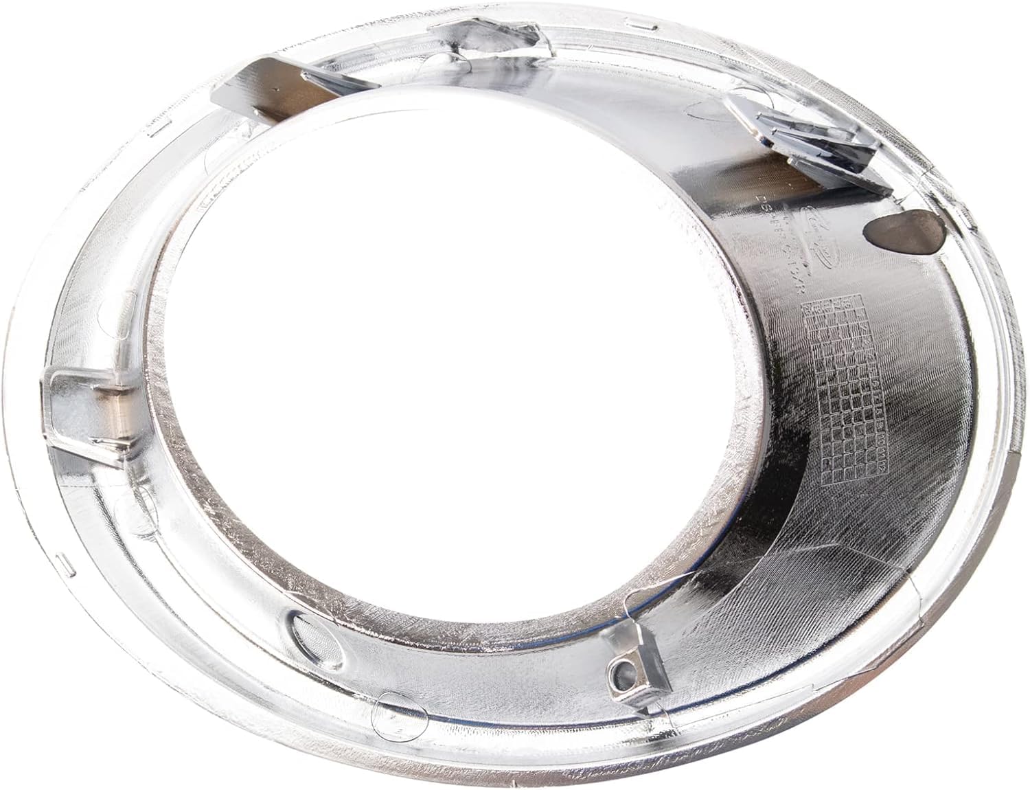 Set Of 2 Front Fog Light Molding Chrome Plastic Left Driver & Right Passenger Side Direct Replacement Compatible With 2013-2016 Nissan Pathfinder NI1039138 NI1038138