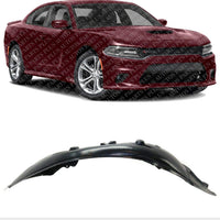 Front Fender Liner Right Passenger Side Direct Replacement Compatible With 2015-2023 Dodge Charger CH1249177 68477156AB 68477156AA
