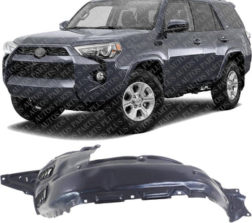 Front Fender Liner Left Driver Side Direct Replacement Compatible With 2014-2023 Toyota 4Runner TO1248198 5387635150