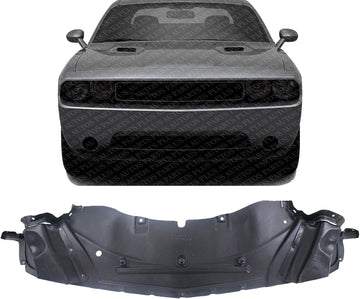 Front Engine Splash Shield Direct Replacement Compatible with 2011-2014 Dodge Challenger CH1228114 68060070AB