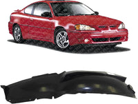 Front Fender Liner Rear Section Right Passenger Side Direct Replacement Compatible With 1999-2005 Pontiac Grand Am GM1249148 22611444