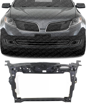 Front Radiator Support Assembly Plastic Direct Replacement Compatible With 2010-2019 Ford Taurus / 2013-2016 Lincoln MKS FO1225212 DG1Z16138A