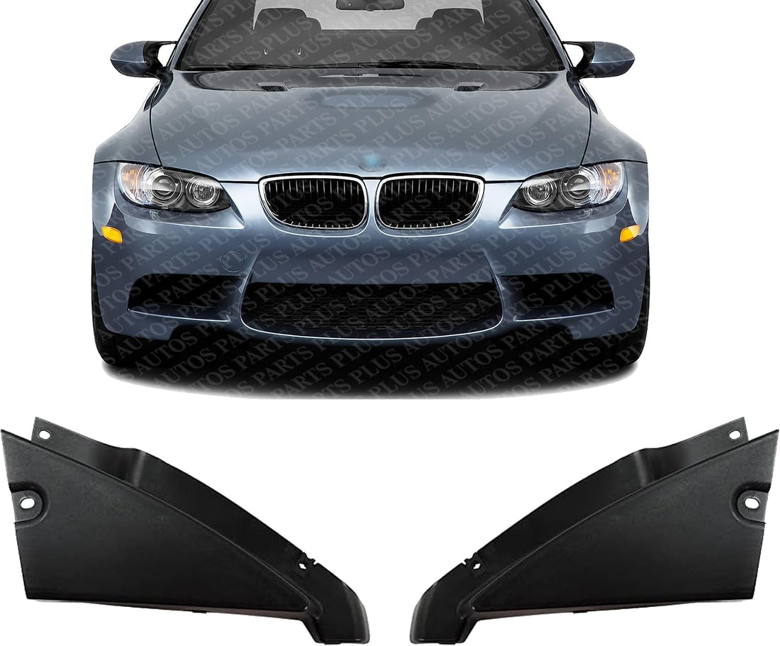 Set of 2 Front Engine Splash Shield Under Covers Right Passenger & Left Driver Side Direct Replacement Compatible with 2008-2013 BMW M3 BM1228183 BM1228182 51757896420 51757896419
