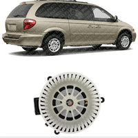 Rear Blower Motor Direct Replacement Compatible with 2001-2020 Dodge Grand Caravan / 2001-2016 Chrysler Town & Country CH3126128 5183147AC 5183147AB