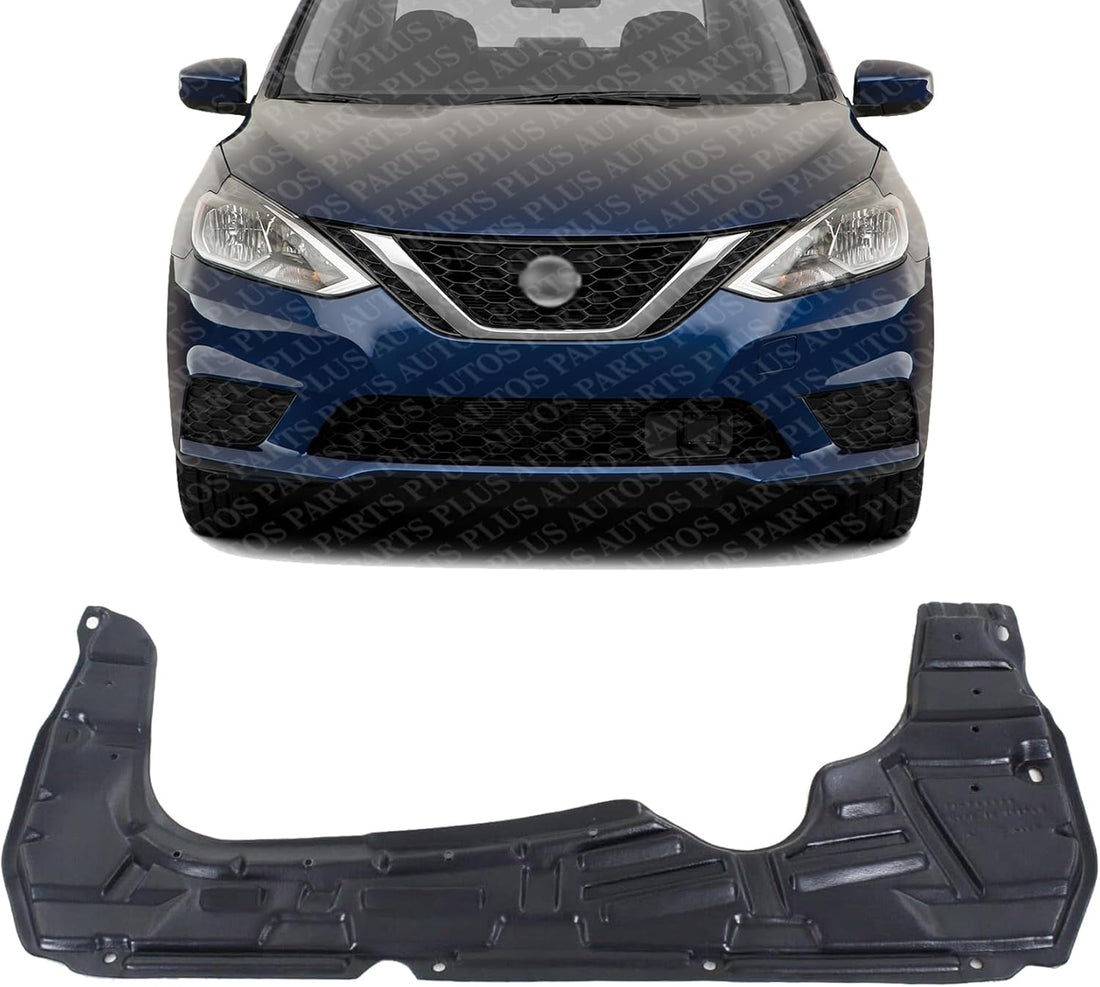 Front Center Engine Splash Shield Under Cover Direct Replacement Compatible with 2013-2019 Nissan Sentra NI1228140 758923SH0A