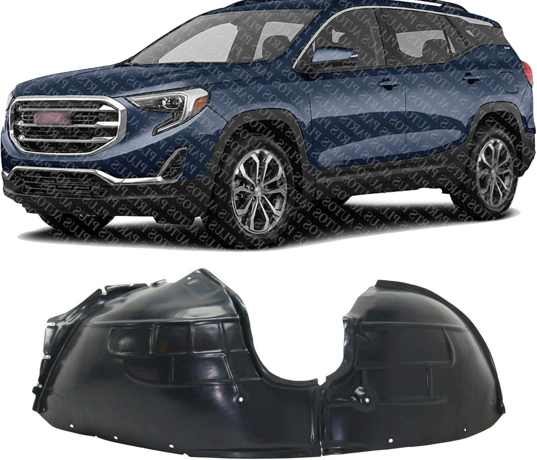 Front Fender Liner Left Driver Side Direct Replacement Compatible With 2018-2024 GMC Terrain GM1248282 23462425-PFM