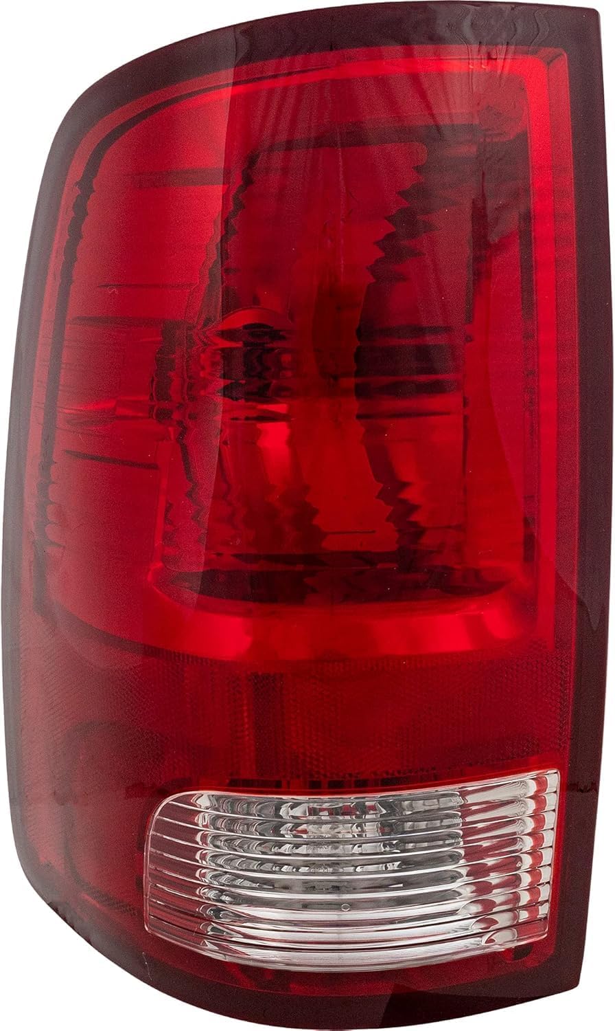 Tail Light Assembly Left Driver Side Direct Replacement Compatible With 2009-2018 Dodge Ram 1500/2010-2018 2500 3500 55277415AF-PFM