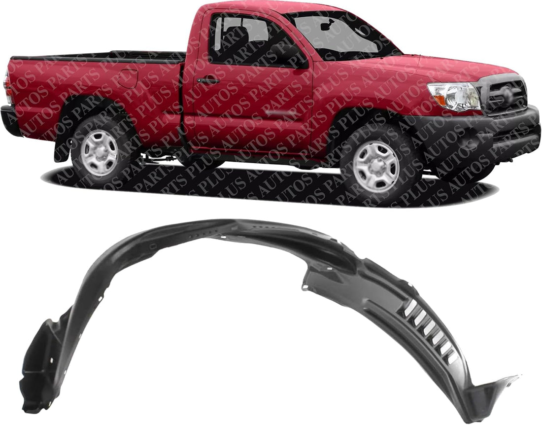 Front Fender Liner Right Passenger Side Direct Replacement Compatible With 2005-2011 Toyota Tacoma TO1249134 5387504150