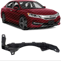 Front Bumper Upper Reinforcement Bracket Right Passenger Side Direct Replacement Compatible With 2013-2017 Honda Accord HO1033106 71140T2AA01