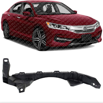 Front Bumper Upper Reinforcement Bracket Right Passenger Side Direct Replacement Compatible With 2013-2017 Honda Accord HO1033106 71140T2AA01