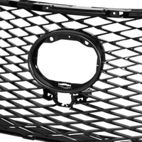 Front Grille Painted Silver Shell and Insert Direct Replacement Compatible With 2015-2017 Lexus NX200t LX1200173 5311178060