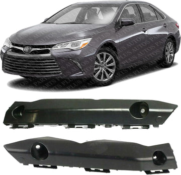 Set Of 2 Front Bumper Retainer Plastic Left Driver & Right Passenger Side Direct Replacement Compatible With 2015-2017 Toyota Camry TO1033121 TO1032121 5253506190 5253606190
