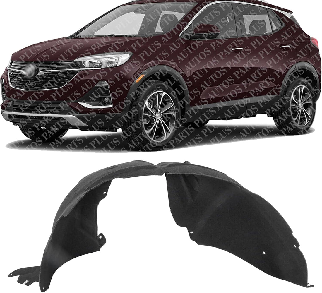 Front Fender Liner Left Driver Side Direct Replacement Compatible With 2020-2024 Buick Encore GX GM1248320 42755112