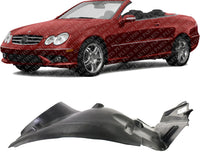 Front Fender Liner Rear Section Left Driver Side Direct Replacement Compatible With 2003-2009 Mercedes Benz CLK-Class MB1248138 2098840722
