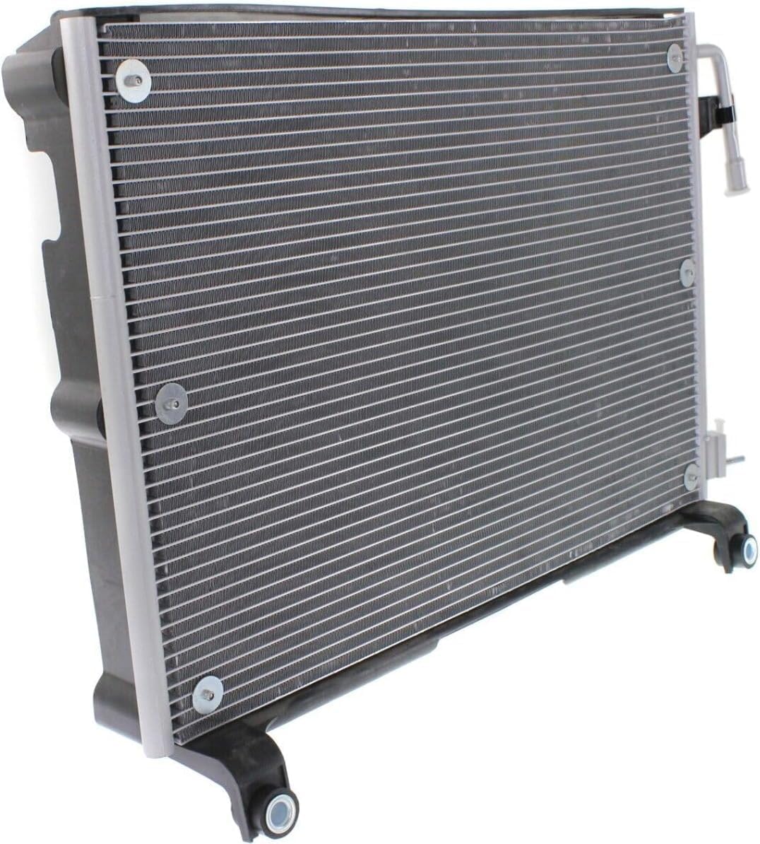 Front A/C Condenser Aluminum Core Direct Replacement Compatible With 1998-2001 Dodge Ram 1500 2500 3500 CH3030131 55055824AC