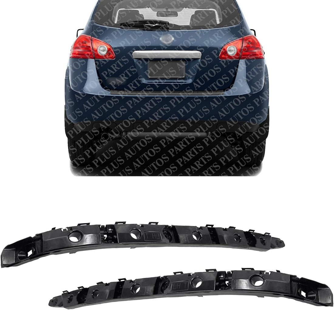 Set Of 2 Front Bumper Outer Cover Bracket Left Driver & Right Passenger Side Direct Replacement Compatible With 2014-2020 Nissan Rogue NI1142107 NI1143107 852214BA1A 852204BA1A