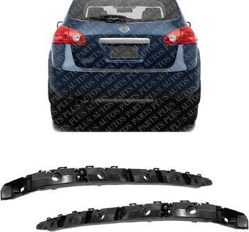 Set Of 2 Front Bumper Outer Cover Bracket Left Driver & Right Passenger Side Direct Replacement Compatible With 2014-2020 Nissan Rogue NI1142107 NI1143107 852214BA1A 852204BA1A