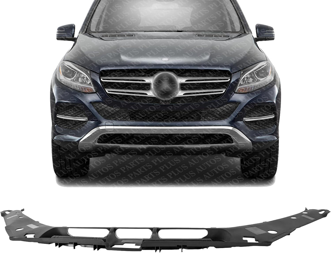 Front Radiator Support Support Cover Plastic Direct Replacement Compatible With 2012-2015 Mercedes Benz M-Class / 2016-2019 Mercedes Benz GLE-Class MB1224100 1668842922
