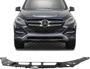Front Radiator Support Support Cover Plastic Direct Replacement Compatible With 2012-2015 Mercedes Benz M-Class / 2016-2019 Mercedes Benz GLE-Class MB1224100 1668842922