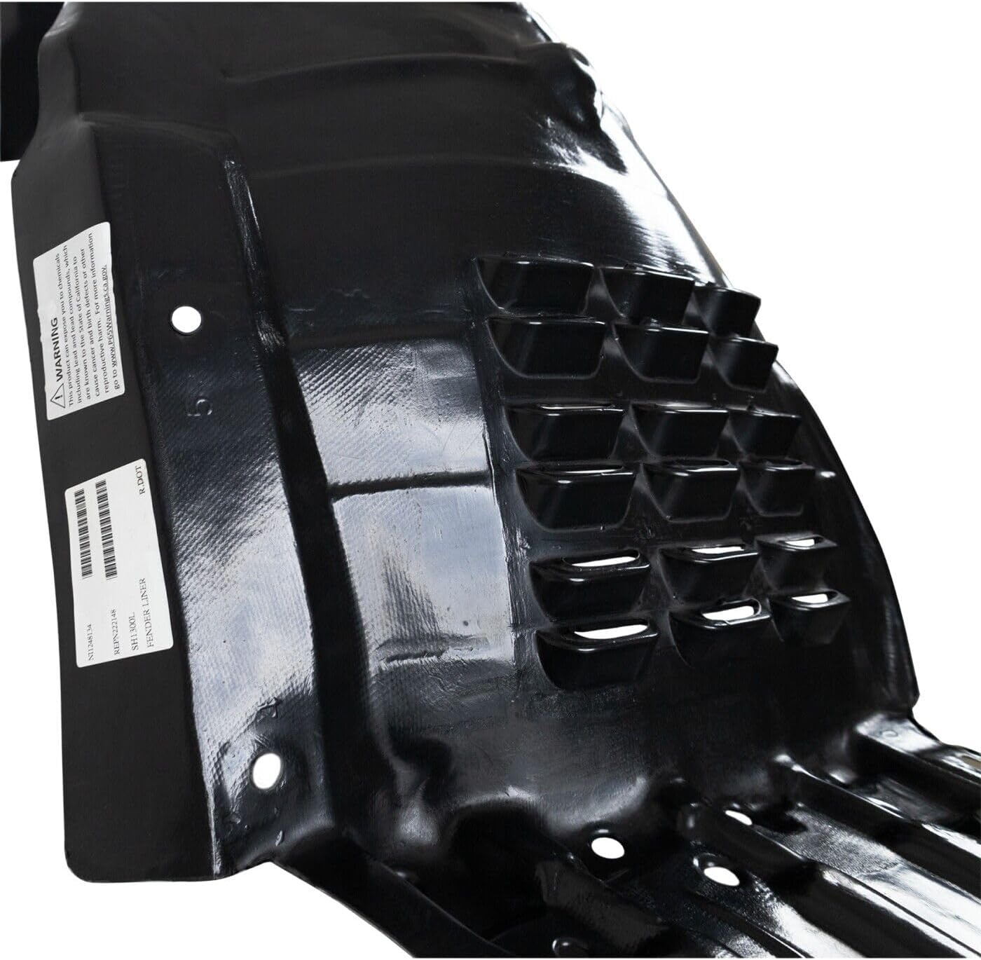 Front Fender Liner Left Driver Side Direct Replacement Compatible With 2013-2015 Nissan Altima NI1248134 638413TA0D