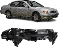 Front Fender Liner Right Passenger Side Direct Replacement Compatible With 1996-1999 Infiniti I30 IN1247101 638403L000