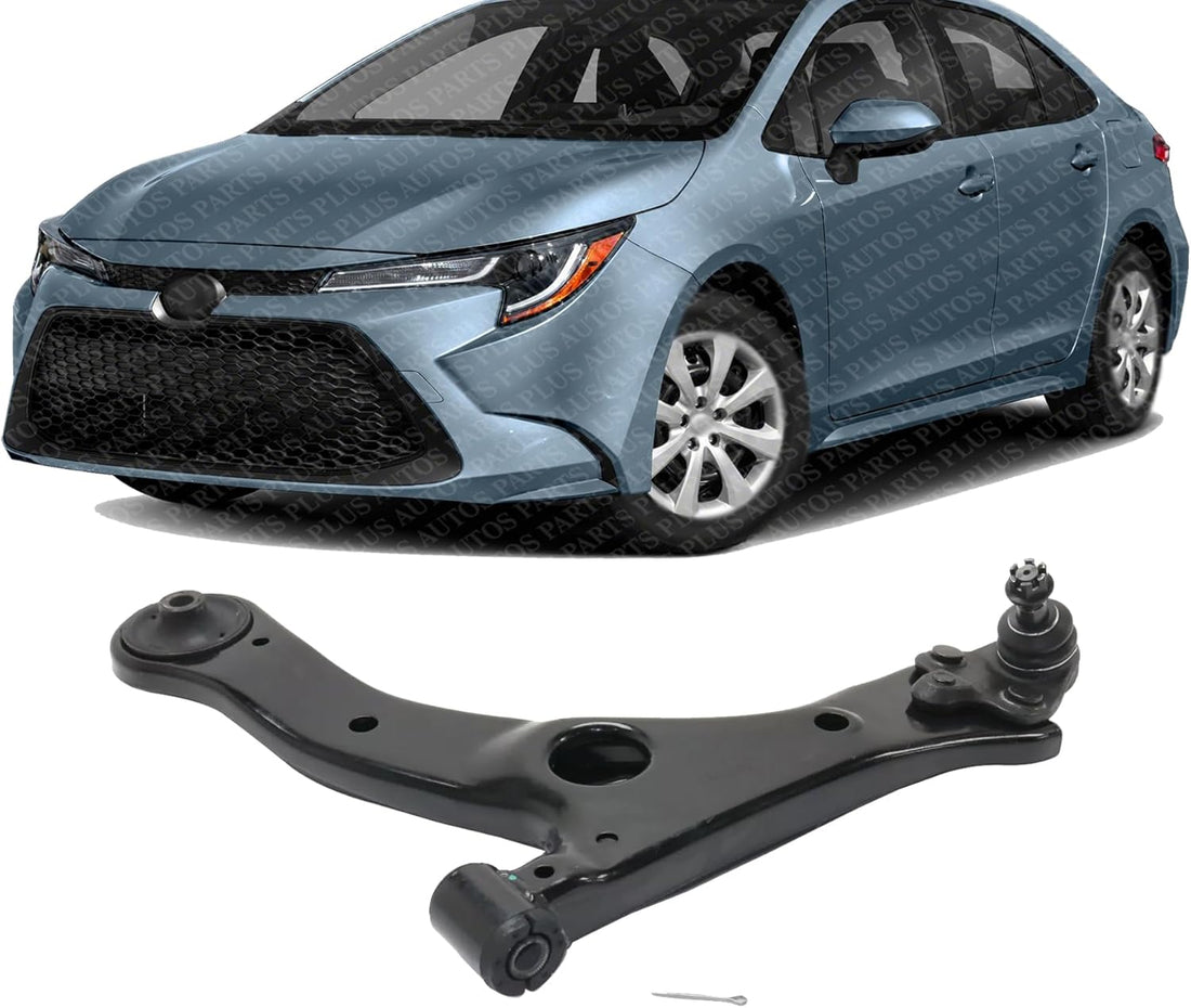 AUTOS PARTS PLUS Front Lower Control Arm With Ball Joint Left Driver Side Direct Replacement Compatible With 2014-2022 Toyota Corolla 4806902300