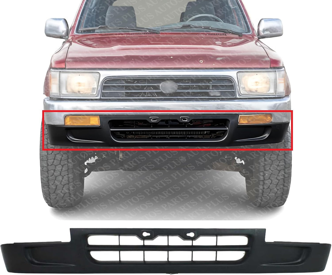 Front Lower Valance Panel Primed Plastic Direct Replacement Compatible With 1992-1995 Toyota 4Runner TO1095170 5390135050